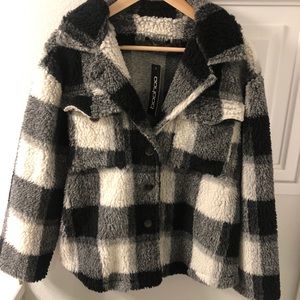 Boohoo Teddy Shacket
